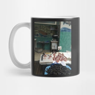 Selling Fish in Naples 2 Mug